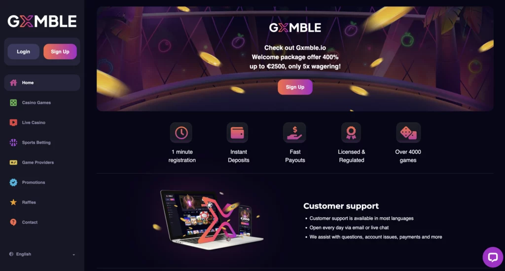 Gxmble benefits